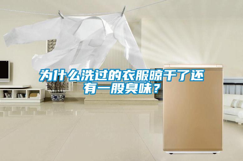 為什么洗過的衣服晾干了還有一股臭味？