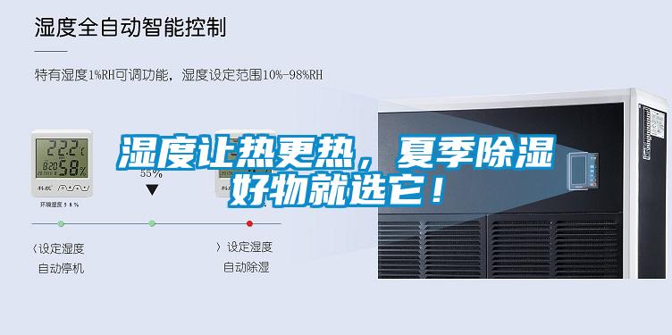 濕度讓熱更熱，夏季除濕好物就選它！
