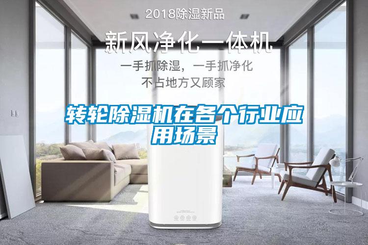 轉輪除濕機在各個行業應用場景