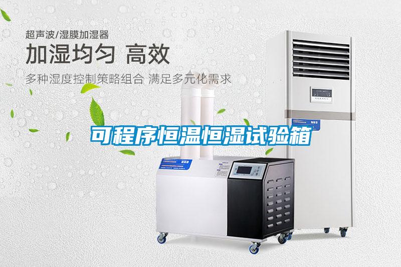 可程序恒溫恒濕試驗箱