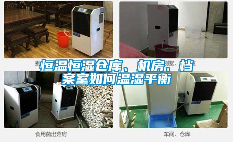 恒溫恒濕倉庫、機房、檔案室如何溫濕平衡