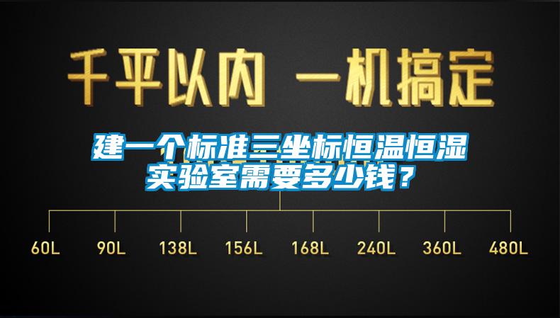 建一個(gè)標(biāo)準(zhǔn)三坐標(biāo)恒溫恒濕實(shí)驗(yàn)室需要多少錢？