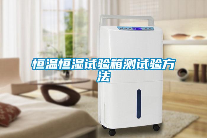 恒溫恒濕試驗(yàn)箱測試驗(yàn)方法