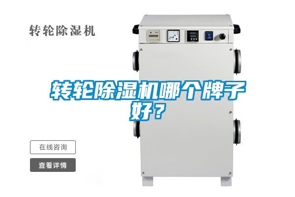 轉輪除濕機哪個牌子好？