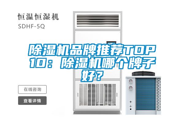 除濕機(jī)品牌推薦TOP10：除濕機(jī)哪個牌子好？