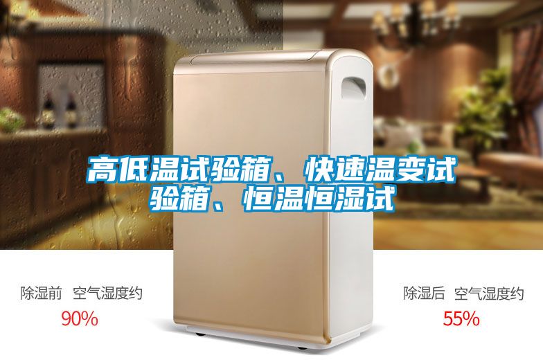 高低溫試驗(yàn)箱、快速溫變?cè)囼?yàn)箱、恒溫恒濕試